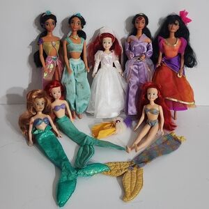 Vintage Disney Dolls- Disney Princess lot